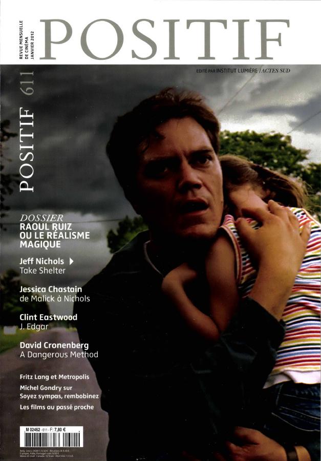POSITIF magazine side cover Issue 611 January 2012