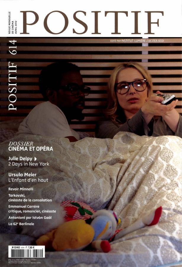 POSITIF magazine side cover Issue 614 April 2012