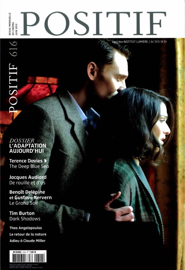 POSITIF magazine side cover Issue 616 June 2012