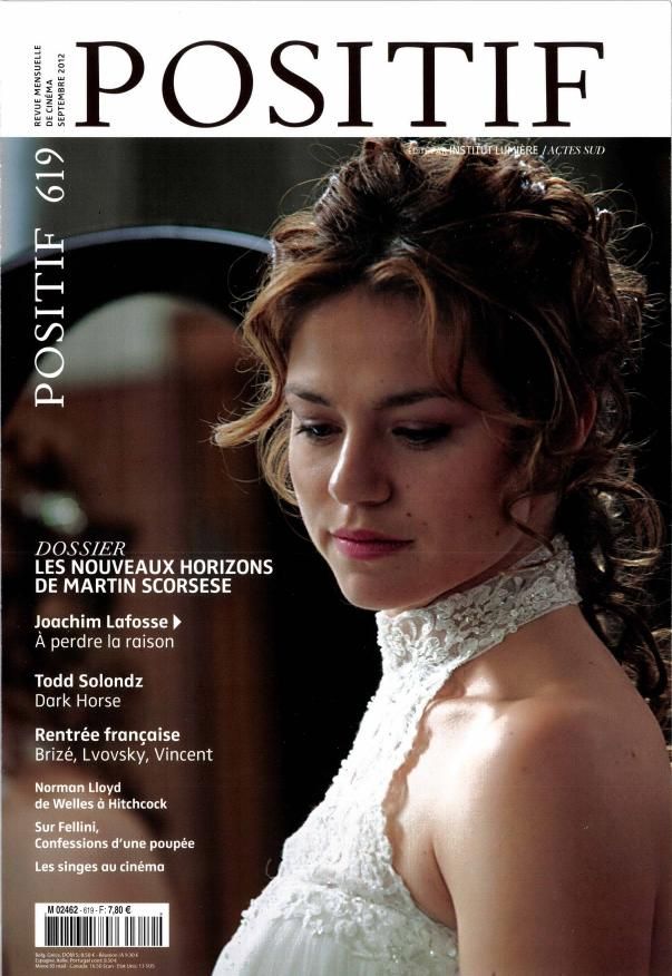 POSITIF magazine side cover Issue 619 September 2012