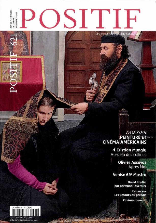 POSITIF magazine side cover Issue 621 November 2012