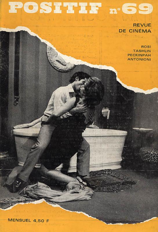 POSITIF magazine side cover Issue 69  1965