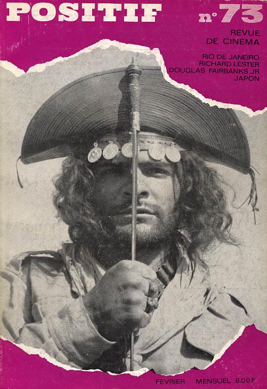 POSITIF magazine side cover Issue 73  1966