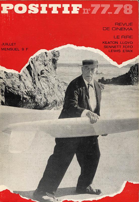 POSITIF magazine side cover Issue 77/78  1966