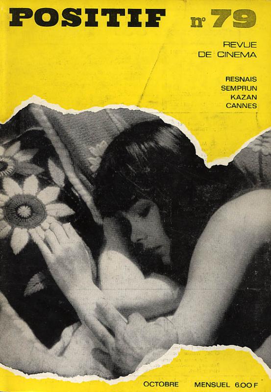 POSITIF magazine side cover Issue 79  1966