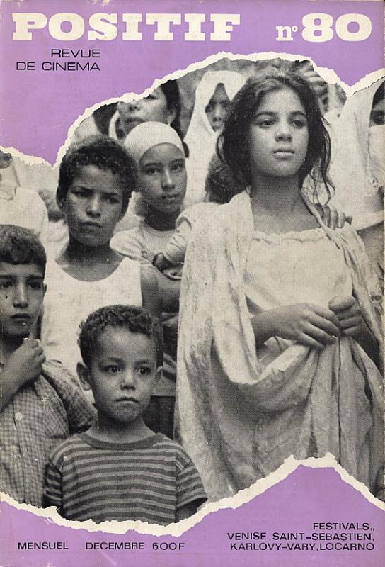 POSITIF magazine side cover Issue 80  1966