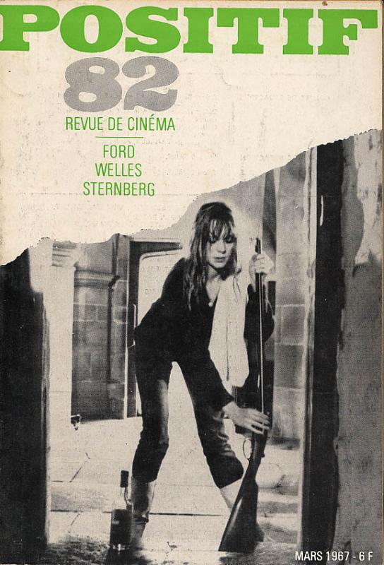 POSITIF magazine side cover Issue 82  1967
