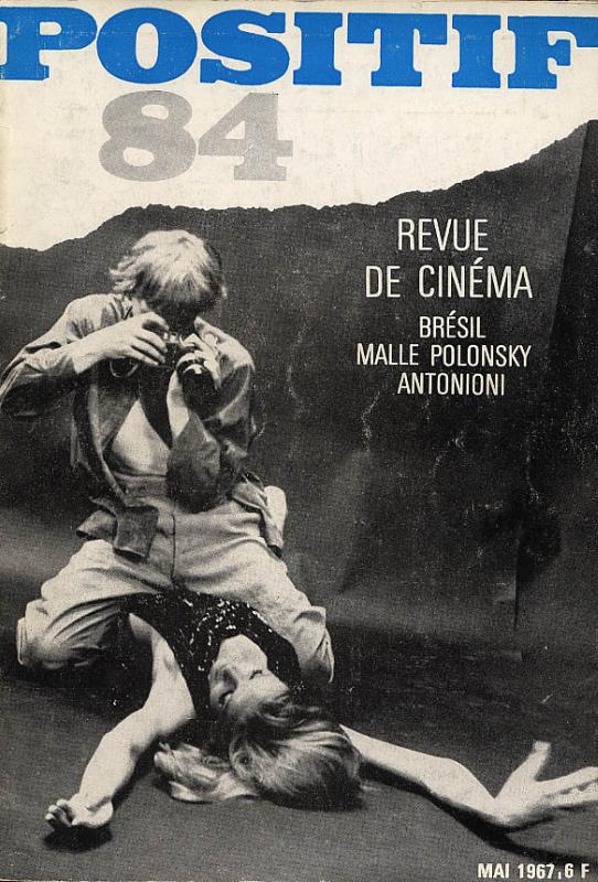 POSITIF magazine side cover Issue 84  1967