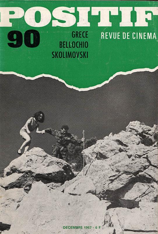 POSITIF magazine side cover Issue 90  1967