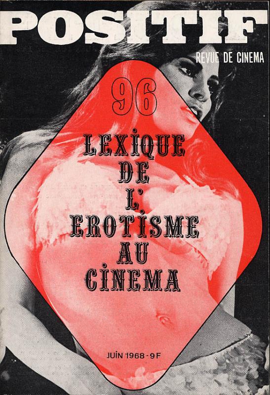 POSITIF magazine side cover Issue 96  1968