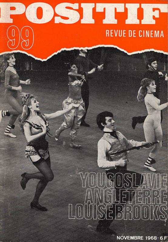 POSITIF magazine side cover Issue 99  1968