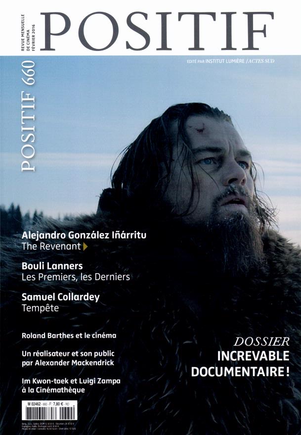POSITIF magazine side cover Issue 660 February 2016