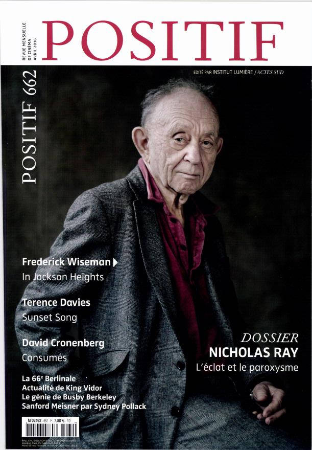 POSITIF magazine side cover Issue 662 April 2016