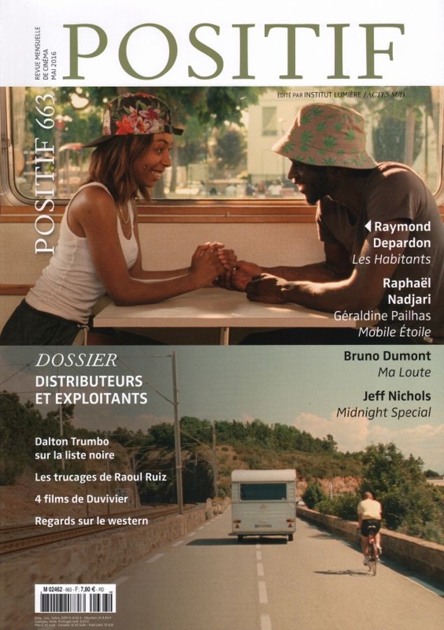 POSITIF magazine side cover Issue 663 May 2016