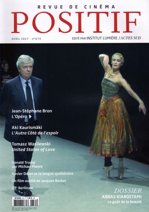 POSITIF magazine side cover Issue 674 April 2017