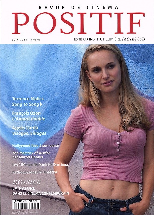 POSITIF magazine side cover Issue 676 June 2017