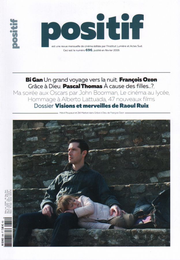 POSITIF magazine side cover Issue 696  February 2019