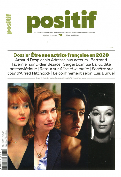 POSITIF magazine side cover Issue 711  May 2020
