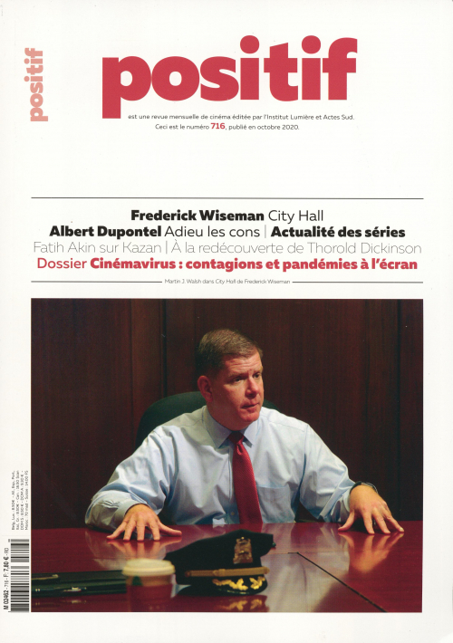 POSITIF magazine side cover Issue 716  October 2020