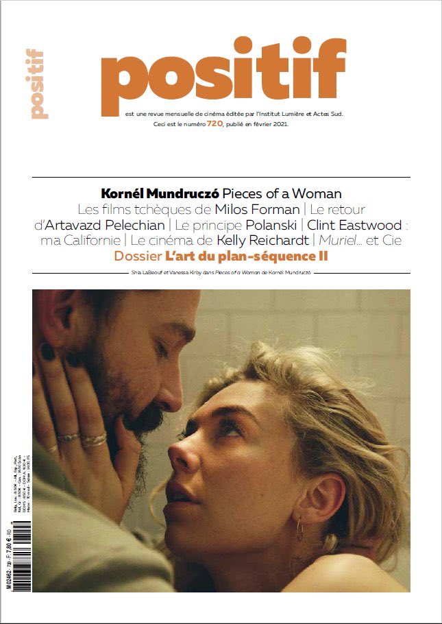 POSITIF magazine side cover Issue 720  February 2021