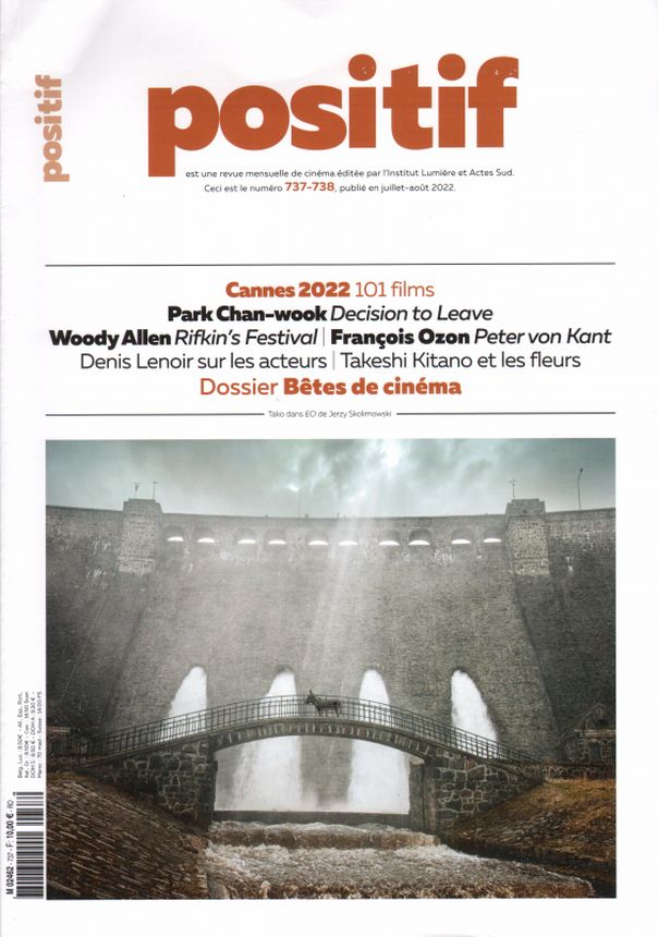 POSITIF magazine side cover Issue 737-8  July/August 2022