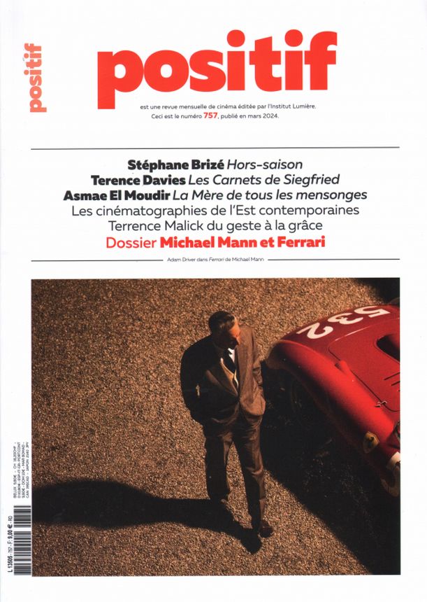 POSITIF magazine side cover Issue 757  March 2024