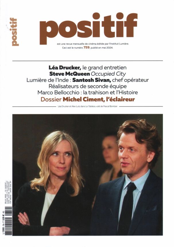 POSITIF magazine side cover Issue 759  May 2024