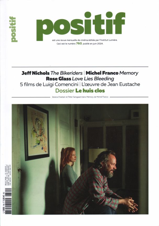 POSITIF magazine side cover Issue 760  June 2024