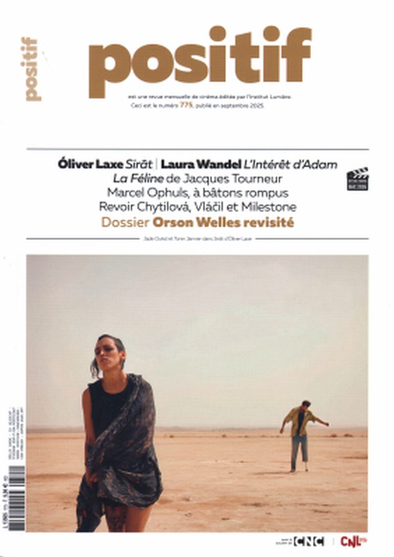 POSITIF magazine side cover Issue 775  September 2025