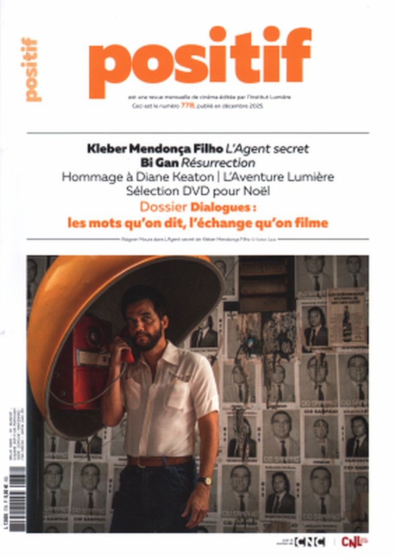 POSITIF magazine side cover Issue 778  December 2025