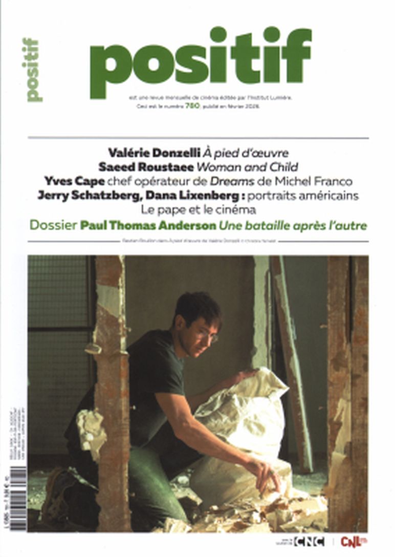 POSITIF magazine side cover Issue 780  February 2026