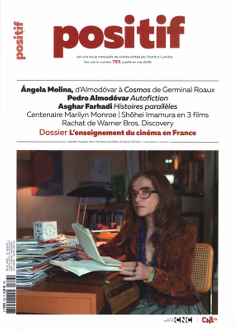 POSITIF magazine side cover Issue 783  May 2026