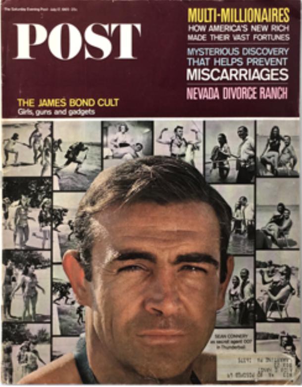 SATURDAY EVENING POST magazine side cover 17 July 1965