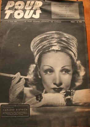 FILMS POUR TOUS magazine side cover Issue 2 23 April 1946