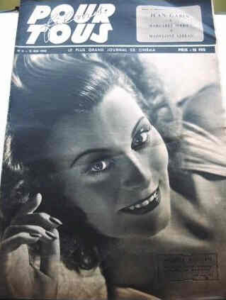 FILMS POUR TOUS magazine side cover Issue 6 21 May 1946