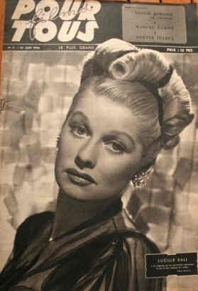 FILMS POUR TOUS magazine side cover Issue 11 25 June 1946