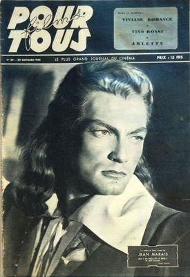 FILMS POUR TOUS magazine side cover Issue 29 29 October 1946
