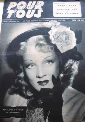 FILMS POUR TOUS magazine side cover Issue 38 31 December 1946