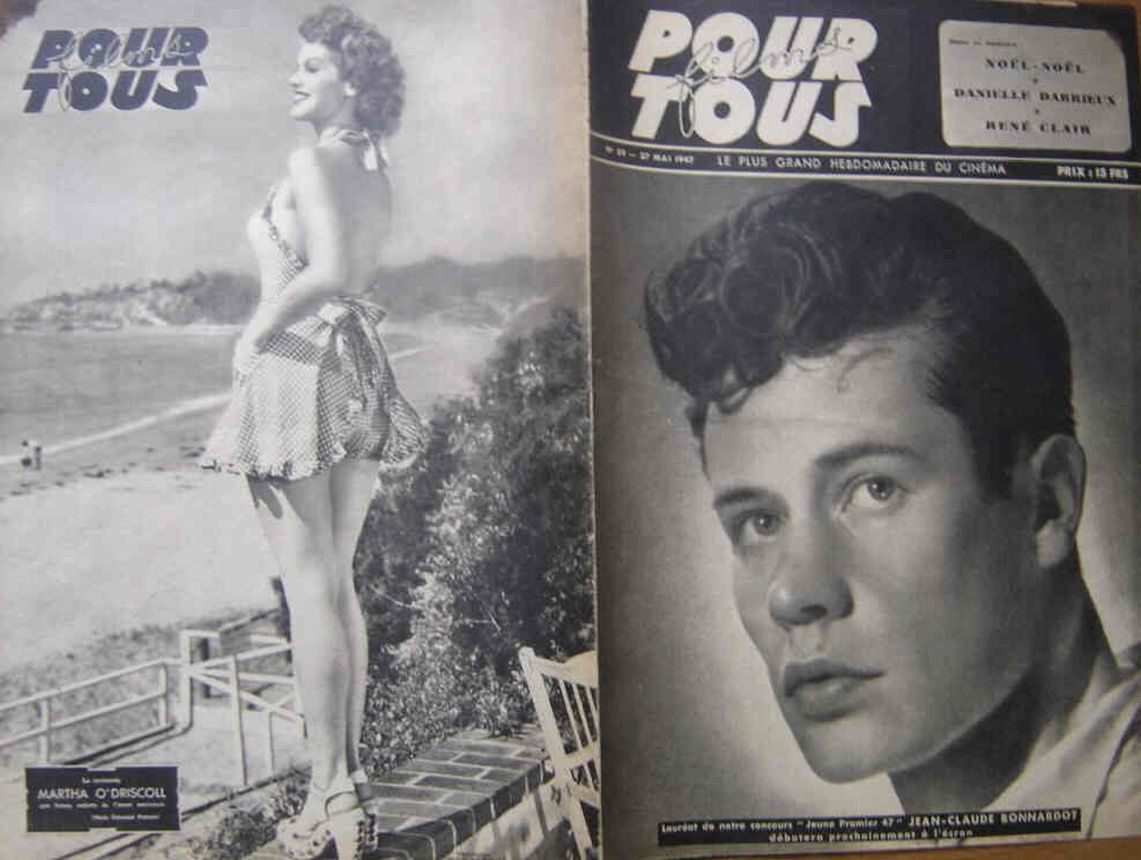 FILMS POUR TOUS magazine side cover Issue 59 27 May 1947