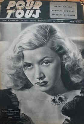 FILMS POUR TOUS magazine side cover Issue 79 14 October 1947