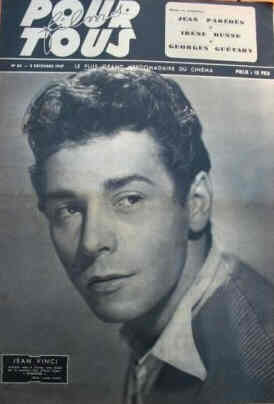 FILMS POUR TOUS magazine side cover Issue 86 2 December 1947