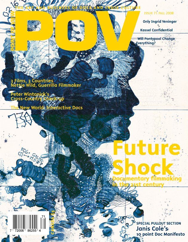 POV (CA) magazine side cover Issue 71 Fall 2008