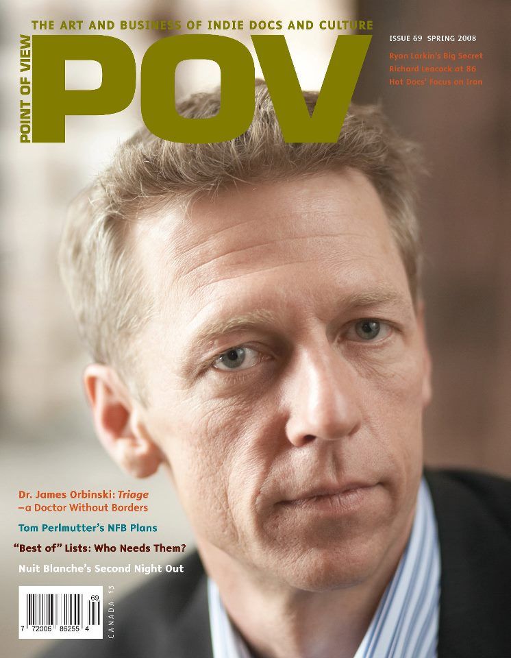 POV (CA) magazine side cover Issue 69 Spring 2008