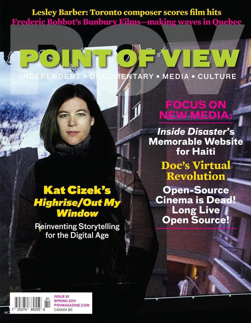 POV (CA) magazine side cover Issue 81 Spring 2011