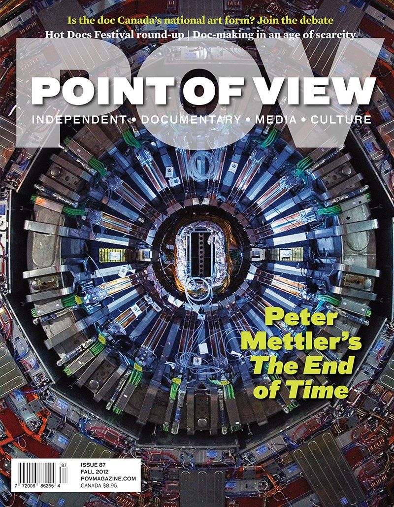 POV (CA) magazine side cover Issue 87 Fall 2012