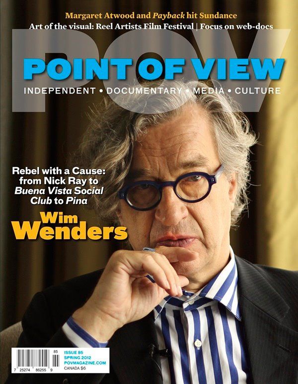 POV (CA) magazine side cover Issue 85 Spring 2012