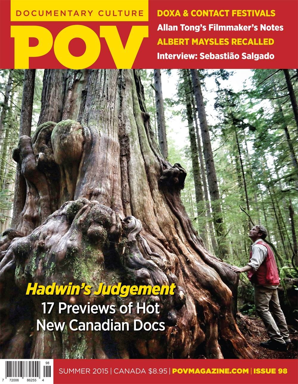 POV (CA) magazine side cover Issue 98 Summer 2015