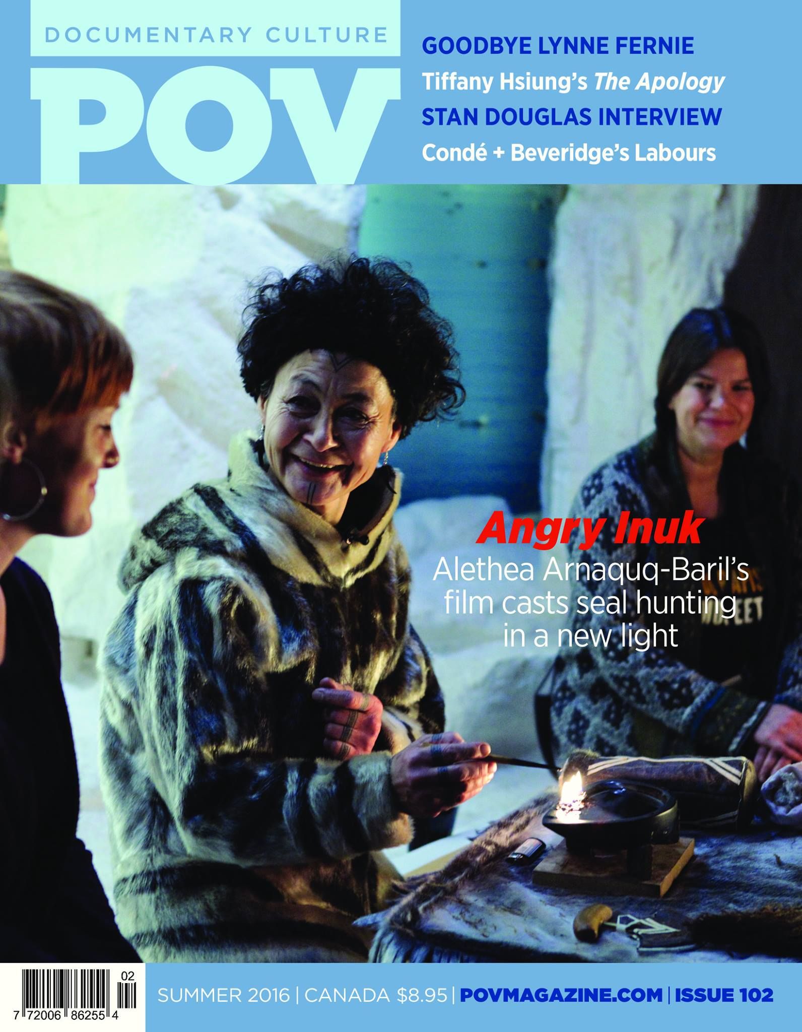 POV (CA) magazine side cover Issue 102 Summer 2016