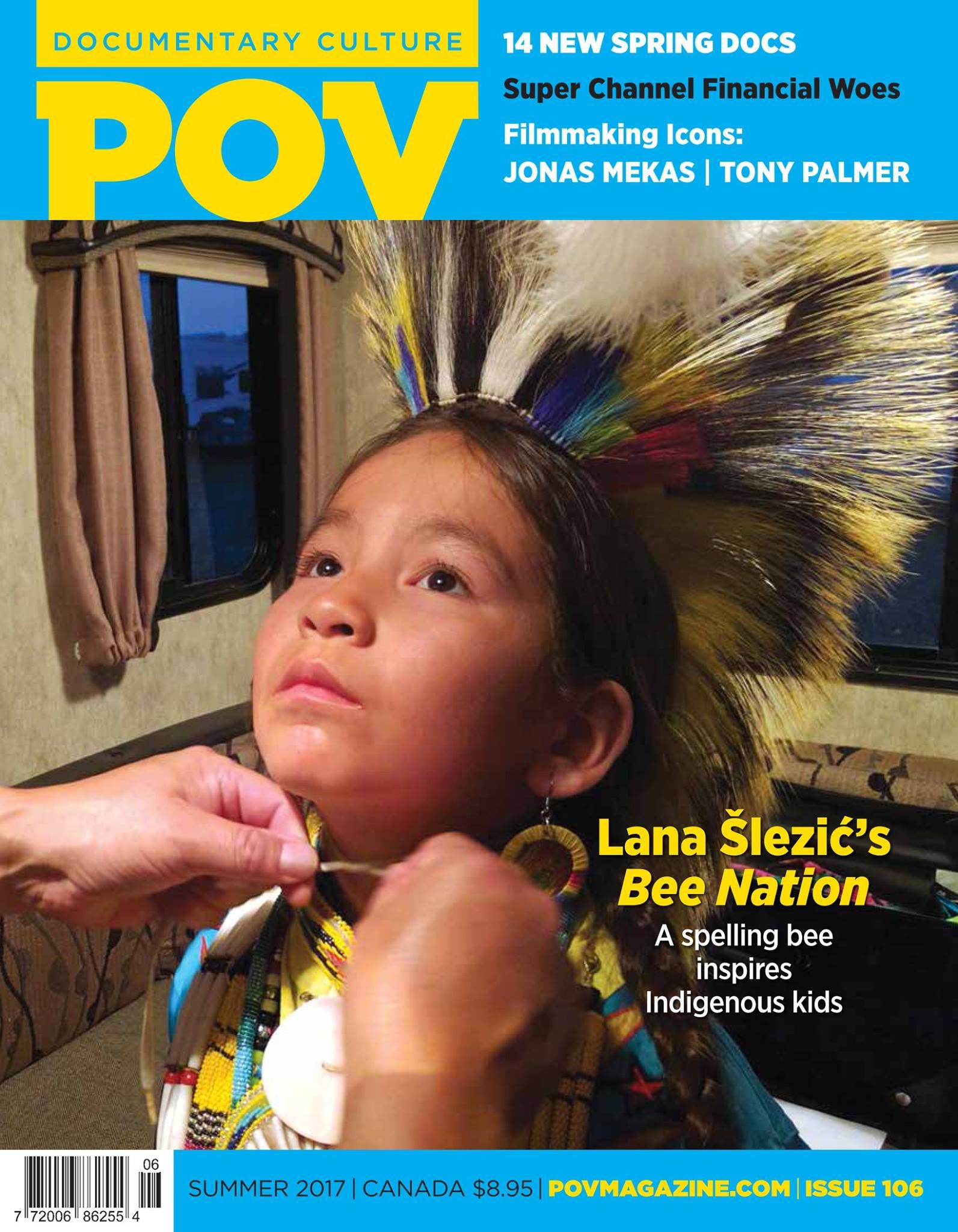 POV (CA) magazine side cover Issue 106 Summer 2017