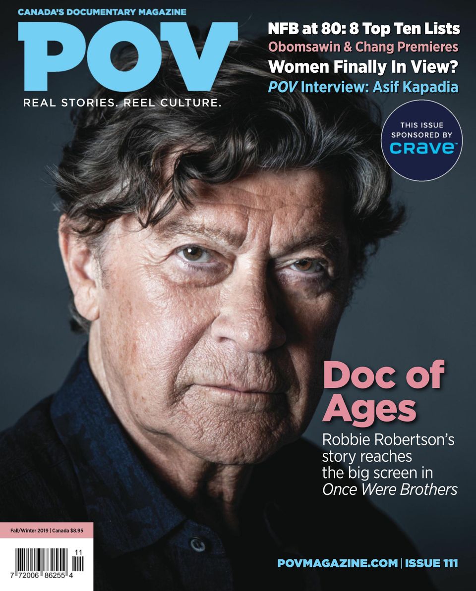 POV (CA) magazine side cover Issue 111 Fall/Winter 2019